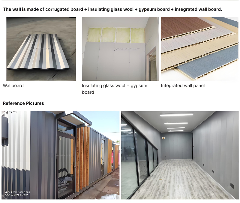 20TF Retractable Container Room