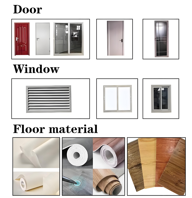 20TF Retractable Container Room