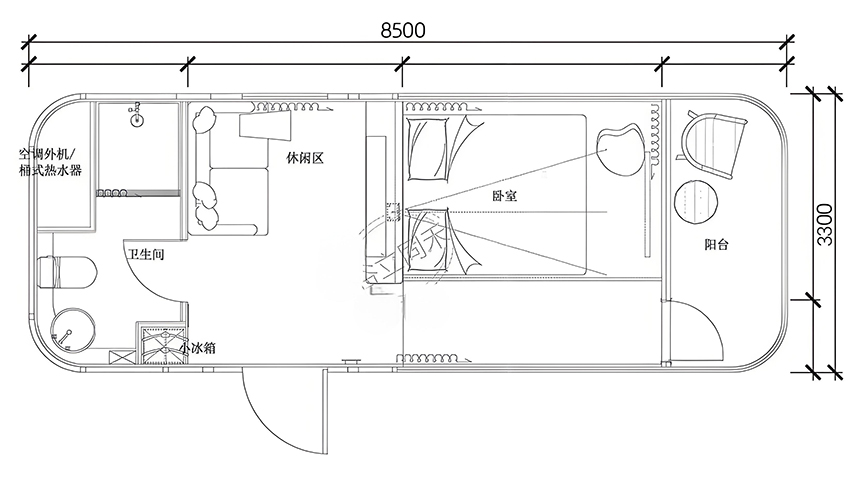 Mobile Modular Houses D5