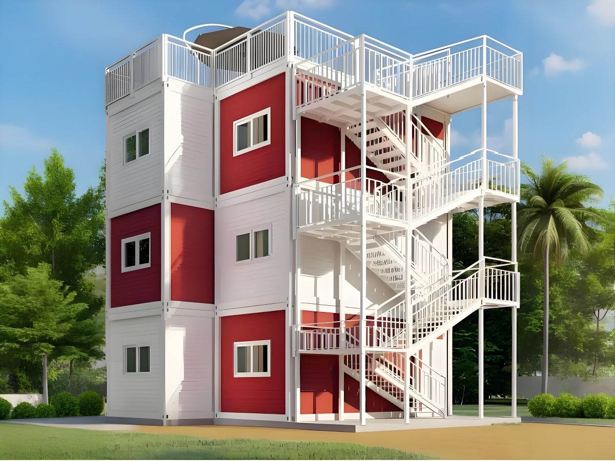Detachable container house prefabricated villa