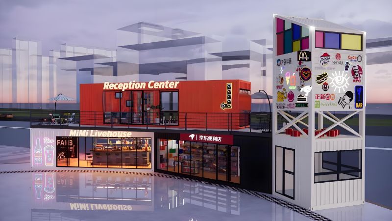 Creative Container Mobile House