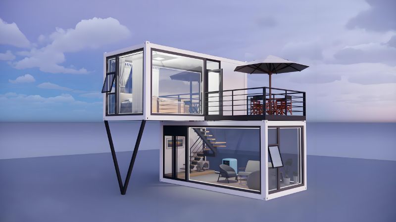 Creative Container Mobile House