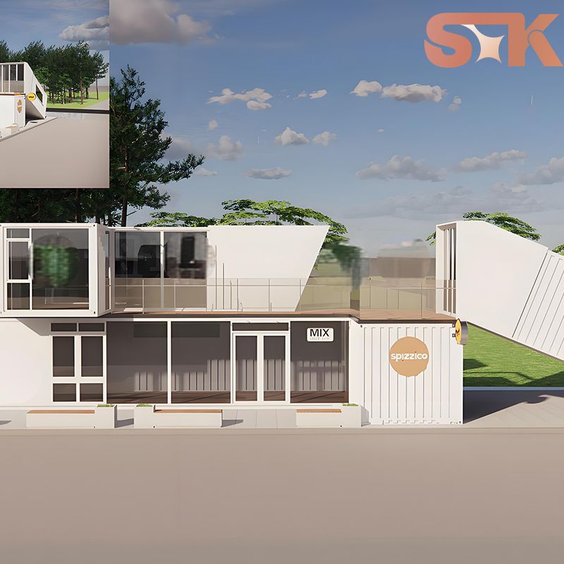 SXKON Creative Outdoor Integrated Container House