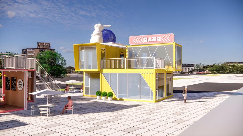 Creative Container Mobile House