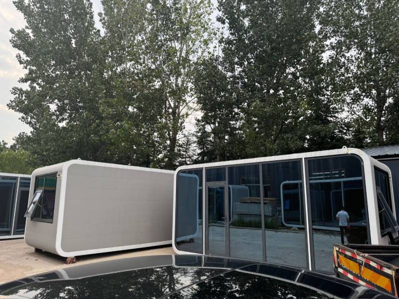 New trend of future human settlement: Apple cabin prefabricated houses, creating