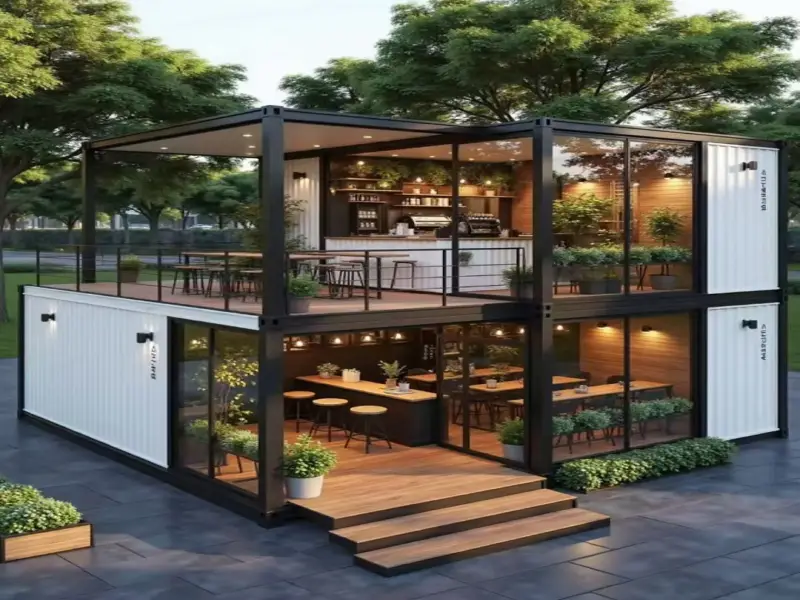 How SXKON Creative Outdoor Integrated Container House Transformed a Remote Works