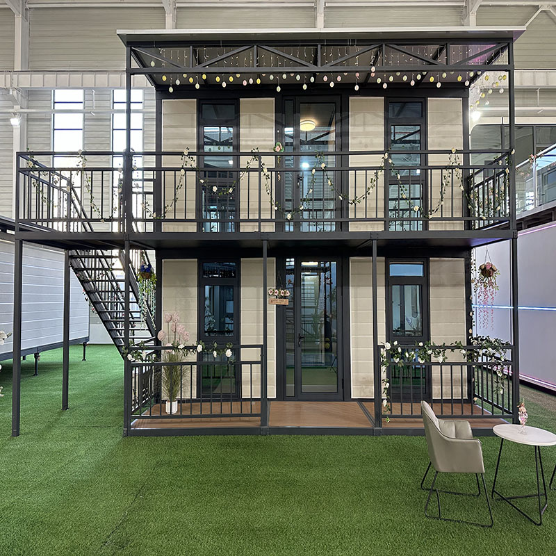 SXKON 2-story Flat roof expandable folding house