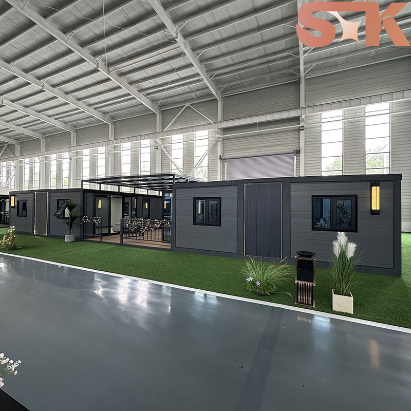 SXKON 40FT Flat Roof Expandable Folding House